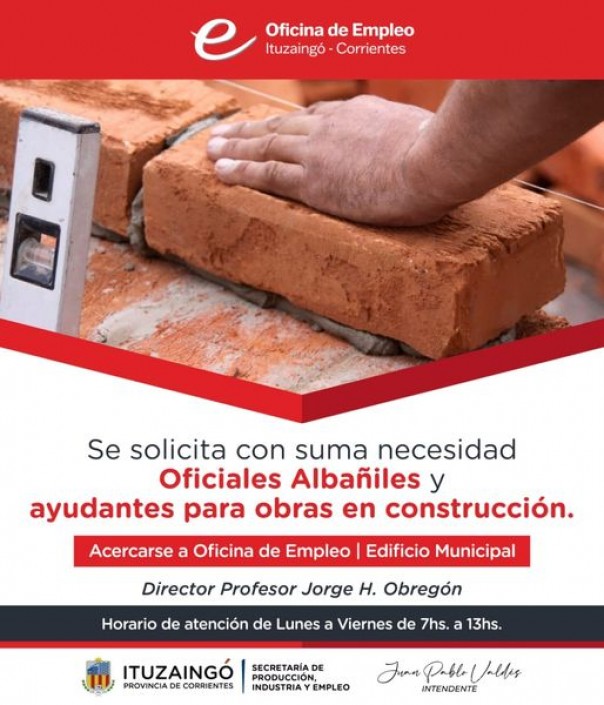 Oportunidad laboral