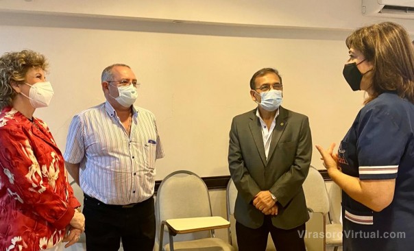 Cardozo firmó un convenio que optimizará la asistencia de niños con problemas auditivos