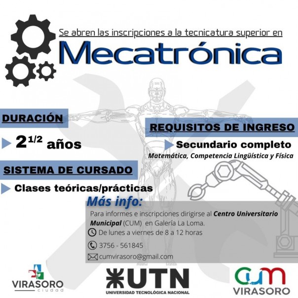 Una oferta académica gratuita de la Universidad Tecnológica Nacional