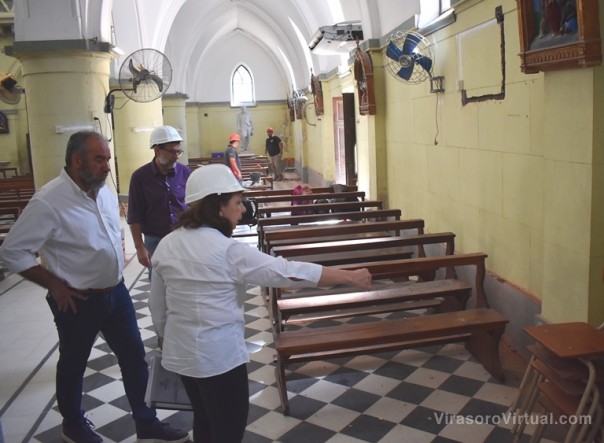 La Provincia refacciona la iglesia Nazareno del centro capitalino
