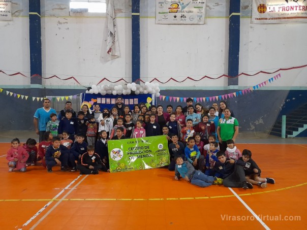 Más de 200 niños participaron del Encuentro Deportivo No Competitivo de Centros de Promoción de Derechos