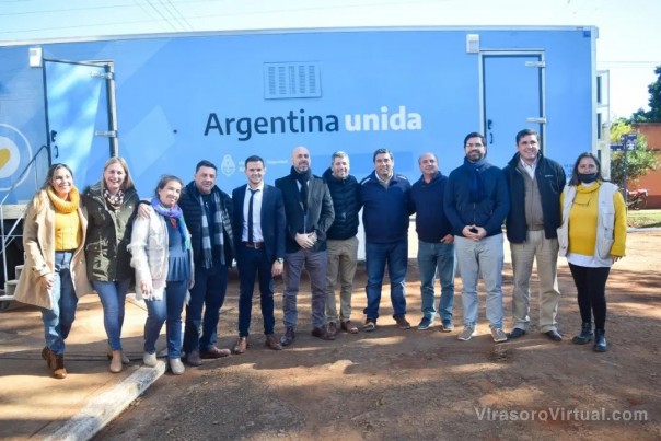El @minsegargentina llegó a Virasoro con un programa de Seguridad Ciudadana