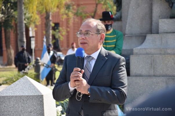 Tassano: “El legado del general San Martín hoy está vigente”