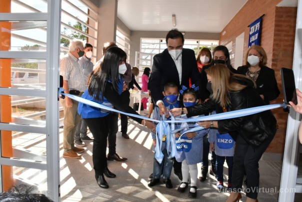 Apostando con tecnología a las nuevas generaciones, Valdés habilitó un nuevo Jardín en Mburucuyá