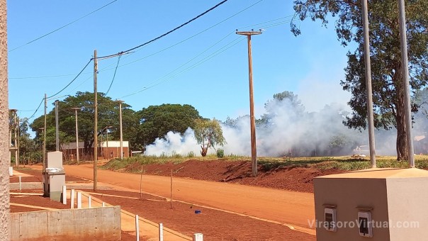 Incendio de pastizal