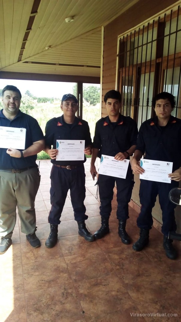 Concluyo con éxito la 2da parte del curso de Incendios Forestales.