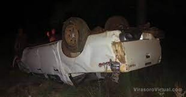 Un empleado forestal murió tras el despiste y vuelco de una camioneta en la ruta 120