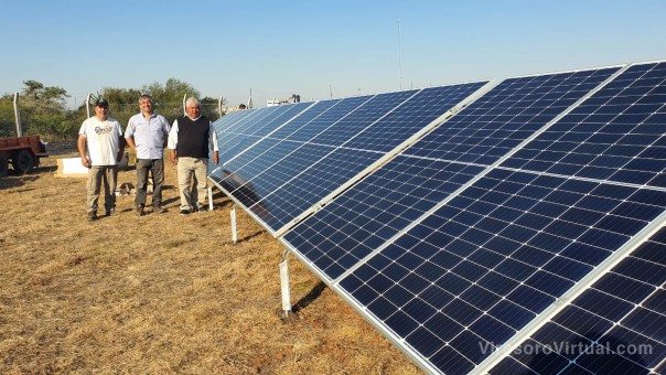 La Cooperativa “Monte Caseros” comenzó la instalación del parque solar