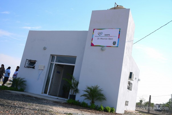 Tassano y Lanari inauguraron la nueva SAPS Open