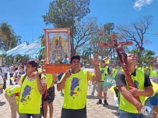 Llegó a Itatí la Virgen de Luján, patrona de Argentina