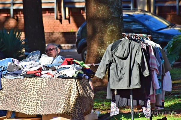 La Feria Americana volvió a mostrar su variedad de productos en la plaza Libertad