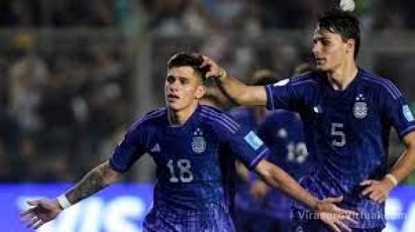 Argentina venció 5 a 0 a Nueva Zelanda y finalizó 1º en su grupo