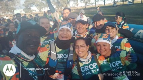 Atletas santotomeños participaron del Toropi Trail Run en Bella Vista