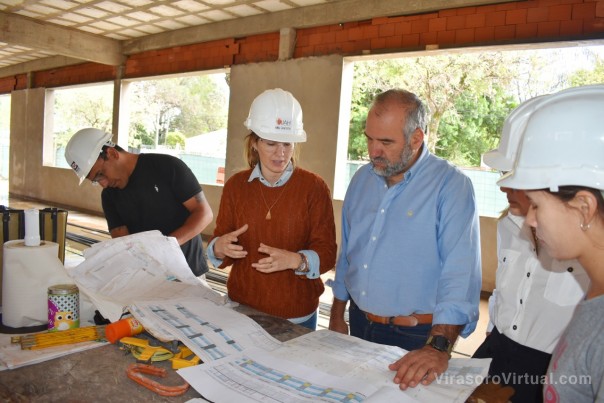 Hospital Pediátrico: La obra del nuevo edificio del Centro de Rehabilitación tiene un avance del 55%