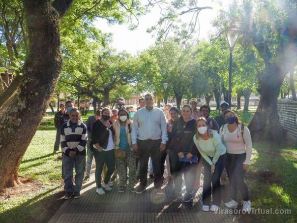 Este es el personal de barrido y limpieza de nuestra ciudad