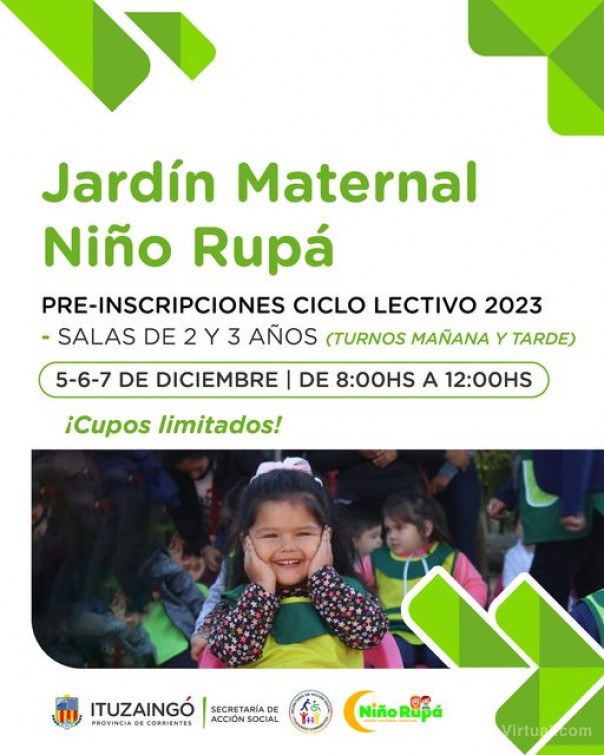 Pre-inscripciones ciclo lectivo 2023