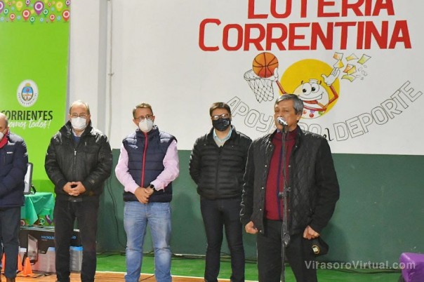 El Gobierno Provincial inauguró obras de refacción en el Club Sportivo de Capital