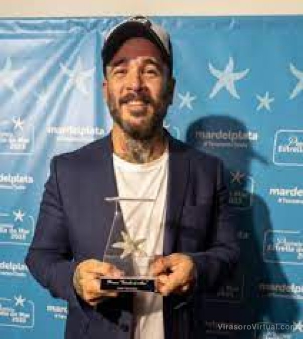 El correntino Walli Iturriaga ganador de la Estrella de Mar como Revelación