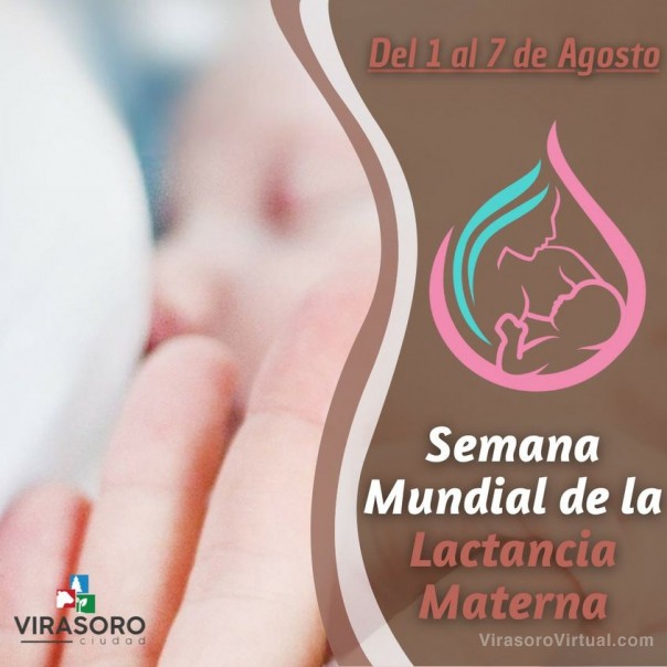 Del 1 al 7 de agosto, se conmemora la Semana Mundial de la Lactancia Materna