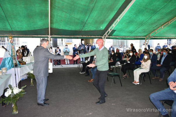 Polich presidió los actos centrales por el Día del Camino y el Trabajador Vial