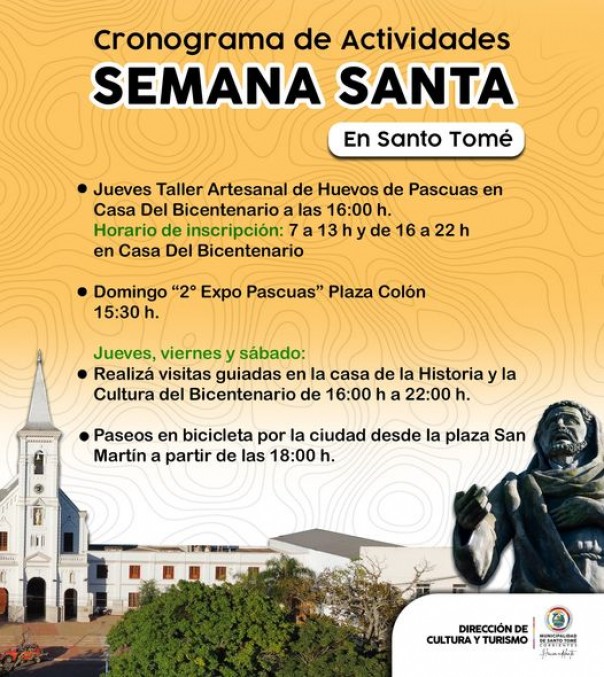 Cronograma Semana Santa