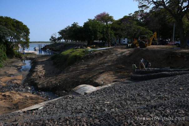 Continúan las obras de remodelación integral en el parque Mitre