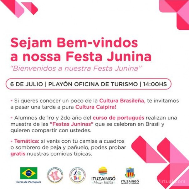 Sejam Bem-vindos a nossa Festa Junina