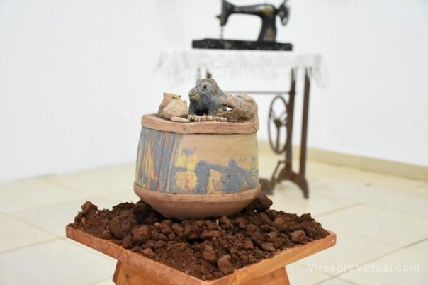 Comenzó la exposición de arte contemporáneo de la mano de “Andamio”,