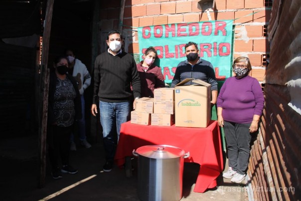 Desarrollo Social fortalece el trabajo que realiza el Comedor Solidario "Pascual"