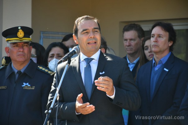 Valdés inauguró nueva Comisaría en el Dr. Montaña e instó a la fuerza policial a brindar el mejor servicio