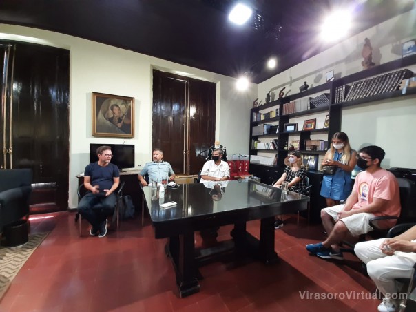 Articulación de acciones y proyectos con el ministro de Cultura Enrique Avogadro