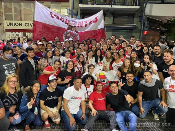 Valdés felicitó a la correntina que ahora preside la Juventud Radical Nacional