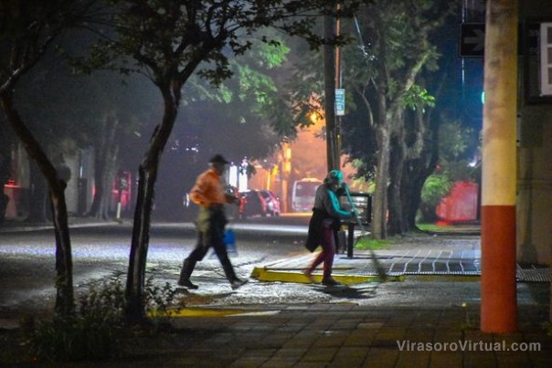 Cuando la ciudad descansa, ellos inician la jornada laboral